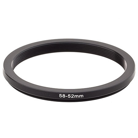 Adorama ProOPTIC Step-Down Adaptr Ring 58mm Lens to 52mm Filter