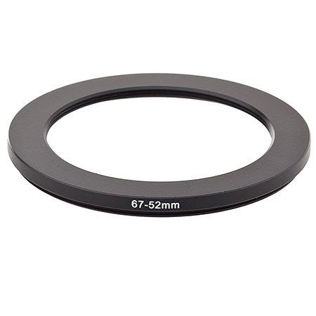 Adorama ProOPTIC Step-Down Adaptr Ring 67mm Lens to 52mm Filter