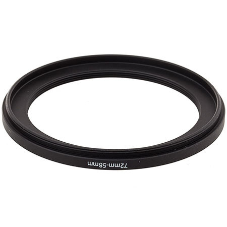 ProOptic Step-Down Adapter Ring 72mm Lens to 58mm Filter Size