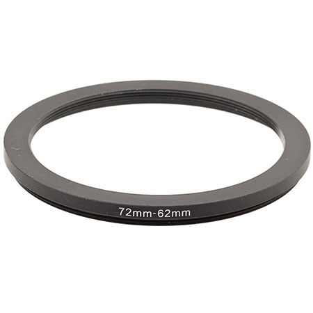 Adorama ProOPTIC Step-Down Adaptr Ring 72mm Lens to 62mm Filter