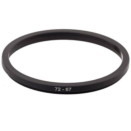 Adorama ProOPTIC Step-Down Adaptr Ring 72mm Lens to 67mm Filter