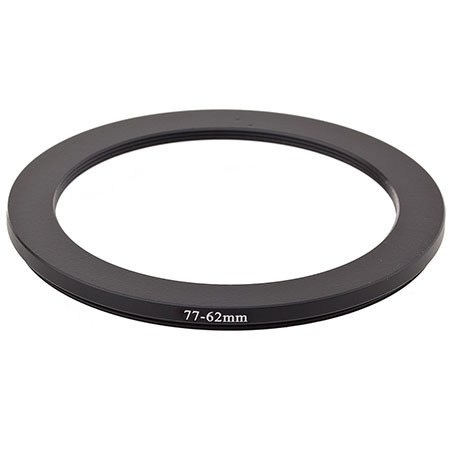 Adorama ProOPTIC Step-Down Adaptr Ring 77mm Lens to 62mm Filter
