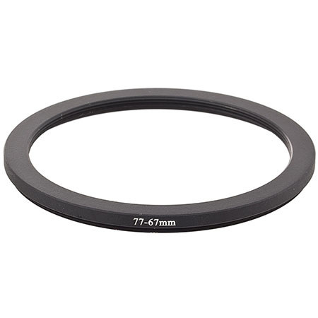 Adorama ProOPTIC Step-Down Adaptr Ring 77mm Lens to 67mm Filter