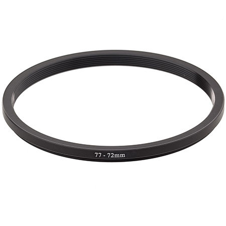 Adorama ProOPTIC Step-Down Adaptr Ring 77mm Lens to 72mm Filter