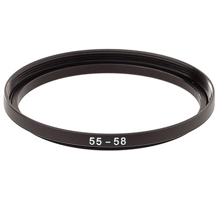 ProOPTIC Step-Up Adaptr Ring 55mm Lens to 58mm Filter