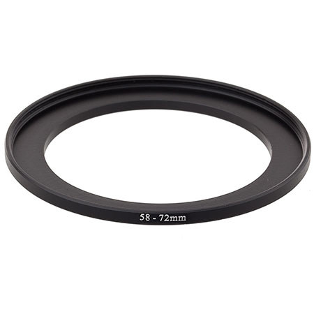 ProOPTIC Step-Up Adaptr Ring 58mm Lens to 72mm Filter