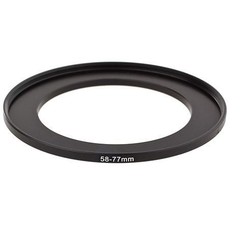 ProOptic Step-Up Adapter Ring 58mm Lens to 77mm Filter Size