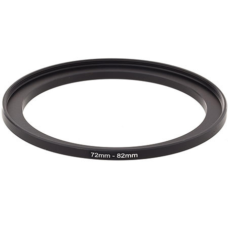 ProOPTIC Step-Up Adaptr Ring 72mm Lens to 82mm Filter