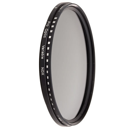 ProOPTIC 77mm Variable ND Filter - - 0.3 to 1.8 (1 to 6 stops)