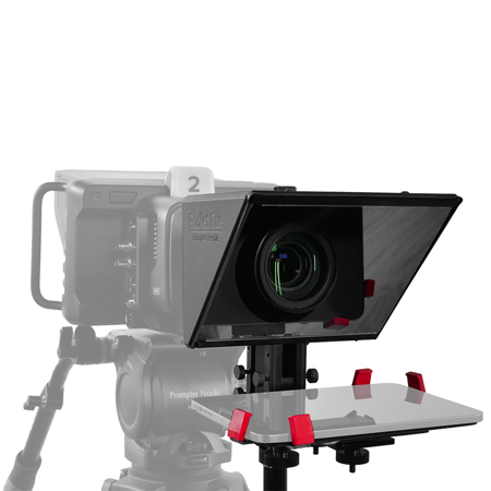 Prompter People Pocket Cue V2 Mini Tablet Teleprompter with Freestanding Kit