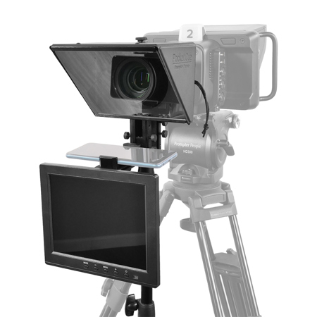 Prompter People Pocket Cue V2 Pro Smartphone Teleprompter w/Monitor & Freestand