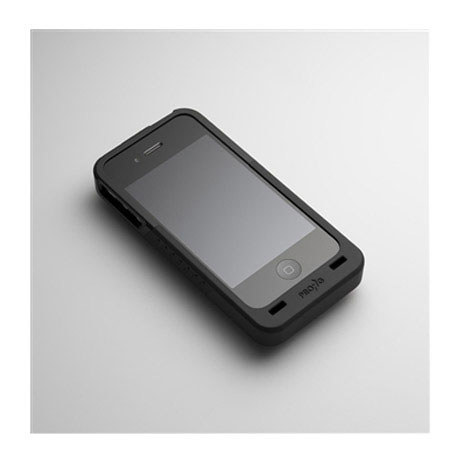 Prong PocketPlug Charger+Case in-One for iPhone 4 & iPhone 4s - Black