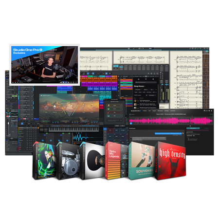 PreSonus 6 Months Studio One Pro+ Software Access for Studio One Pro 7, Download