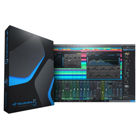 PreSonus Studio One 5 Professional Audio and MIDI Recording/Editing, Download