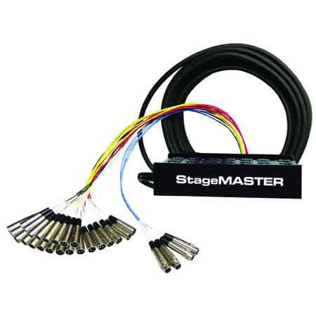 Pro Co Sound SMC2404FBQ-50 50' StageMASTER 28 Channel Audio Snake Stagebox