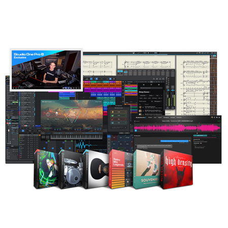 PreSonus 6 Months Studio One Pro+ Software Access for Studio One Pro 7, Physical Card