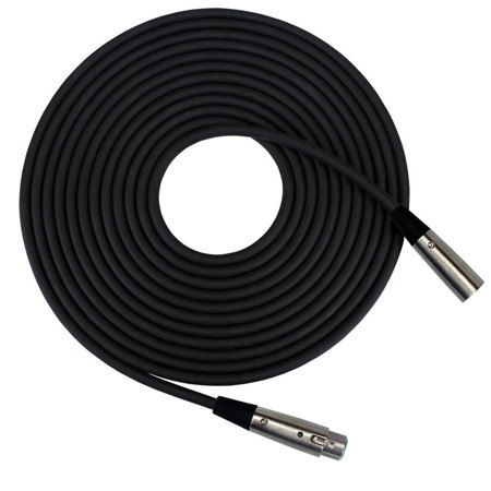 Pro Co Sound RapcoHorizon SAM1-8 8' Stage Mic Cable with Nickel XLRF-XLRM