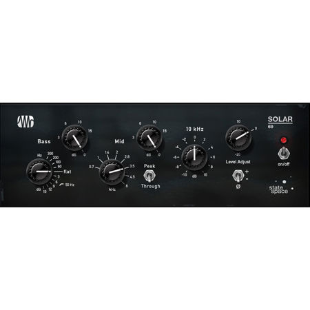 PreSonus Solar 69 EQ Fat Channel Software Plug-In, Electronic Download