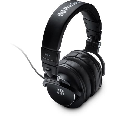 PreSonus HD9 Professional Over-Ear Monitoring Headphones, Closed Back