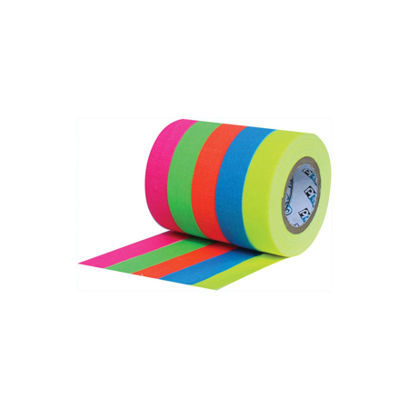 ProTapes Pro Pocket 1/2" x 6 Yard Fluorescent Color Spike Tape Stack, Set of 5