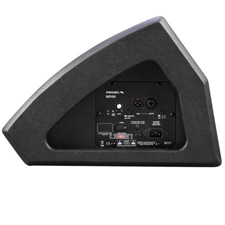 Proel 10" Active Coaxial Stage Monitor, 200W Class D+50W Class AB