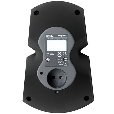 Proel PAX30TB Installation Loudspeaker, Black