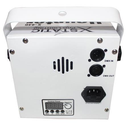 ProX X-446LED Haunter LED DERBY RGBA with Red and Green Laser Beams