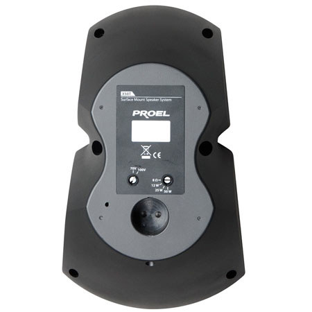 Proel PAX50TB Installation Loudspeaker, Black