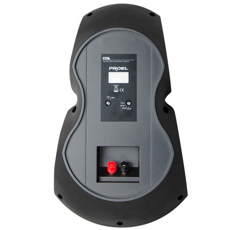 Proel PAX80TB Installation Loudspeaker, Black