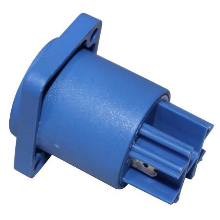 ProX XC-PWCP Panel Mount PowerCon Female Connector, Blue
