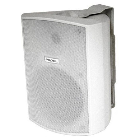 Proel XE55TW 2-Way Surface Mount Loudspeaker, Pair, White