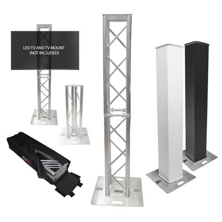 ProX XT-FTP328-656 Flex Tower Totem Package with Soft Carrying Bag