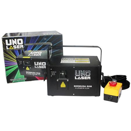 ProX X-LRGB-1W-ILDA Bermuda RGB Pro 1w Full Color Animation Laser Effect Light