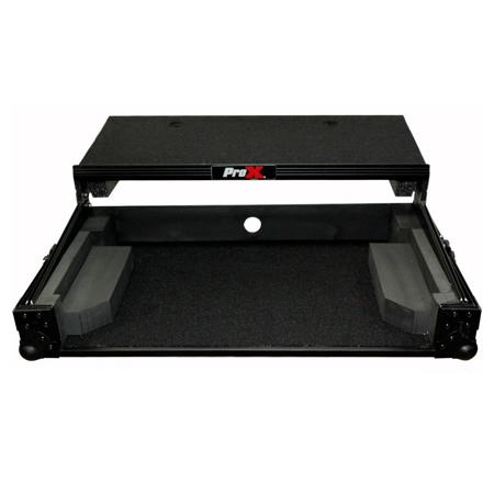 ProX X-MXTPRO3LT Road Case, Mixtrack 3/Pro 3/Platinum Controller, Black/Black