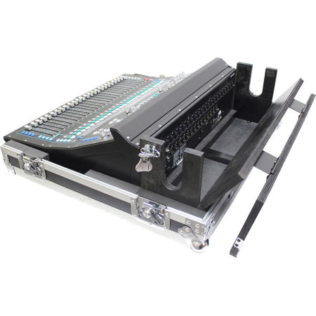 ProX XS-AHSQ5DHW ATA-300 Style Flight Case with Doghouse and Wheels for Allen & Heath SQ5 Console Mixer