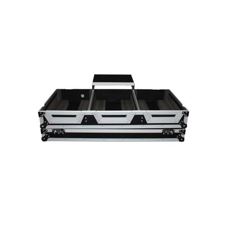ProX DJ Coffin Case for Pioneer DJM900 and 2x CDJ2000NXS2 Mixer, Silver-on-Black