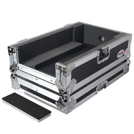 ProX XS-DJMS7 Flight Road Hard Case for Pioneer DJM-S7 Mixer, Black on Silver