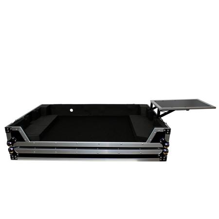 ProX XS-DDJRZXW Case with Laptop Shelf for DDJ-RZX Controller, Black/Silver