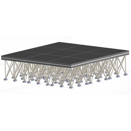 ProX StageX 12'x12'x32" Complete Stage System