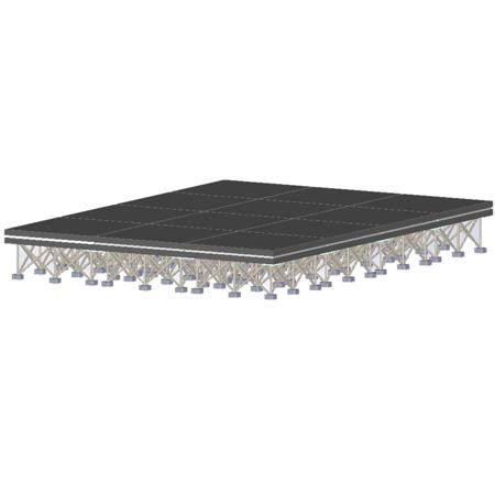 ProX StageX 12'x16'x16" Complete Stage System