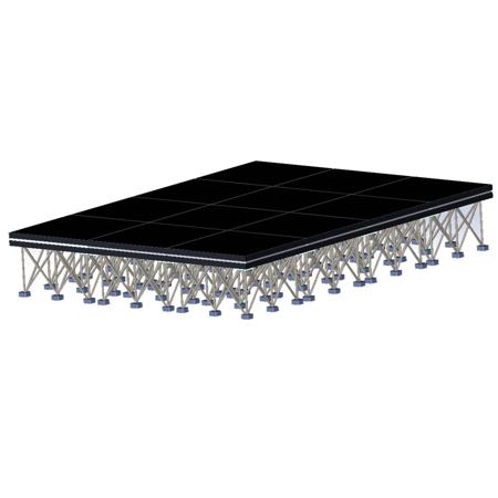 ProX StageX 12'x16'x24" Complete Stage System