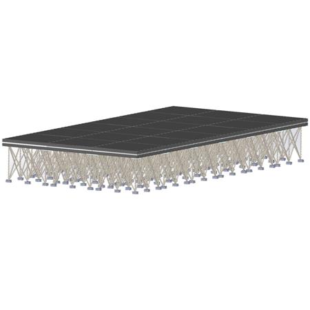 ProX StageX 12'x24'x16" Complete Stage System