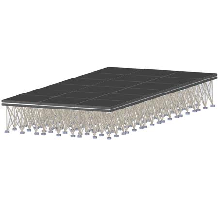 ProX StageX 12'x24'x32" Complete Stage System
