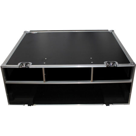 ProX XS-MIDM32DHW ATA-300 Style Gig Ready Flight Road Case with Doghouse and Wheels for Midas M32 Live Mixer Console