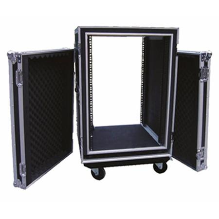 ProX T-12RSP 12U ATA Shockproof Flight Road Case for Amplifier Rack Mount Module