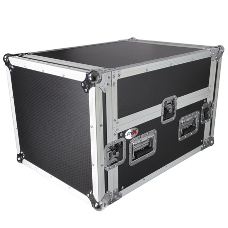 ProX T-6MRSS13ULT Flight Case with Laptop Shelf for 6U Rack x 13U Top Mixer