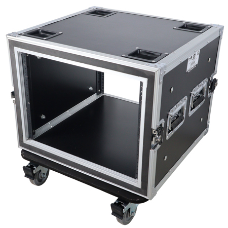 ProX T-8RSP 8U ATA Shockproof Flight Road Case for Amplifier Rack Mount Module