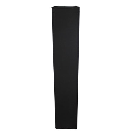 ProX XTC-SQ492TS 4.92' Lycra Cover Scrim Sleeve for 12" Quad Box Truss Segment, Black