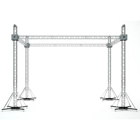 ProX XTP-GS303023 Stage Roofing System 30'W x 30'L x 23'H, Includes 4 Chain Hoist