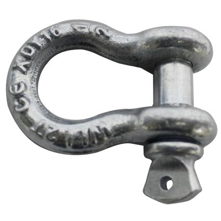 ProX XT-USHACKLE 2 Ton 1/2" Galvanized Screw Pin Anchor Shackle
